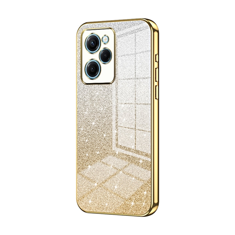 Gradient Glitter Powder Electroplated Phone Case