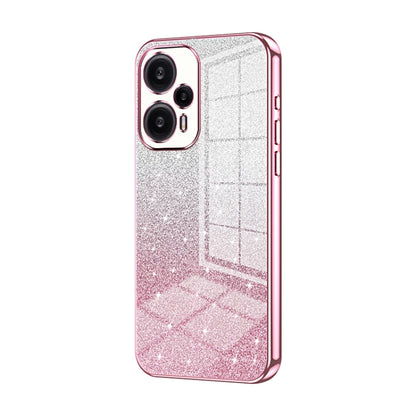 Gradient Glitter Powder Electroplated Phone Case