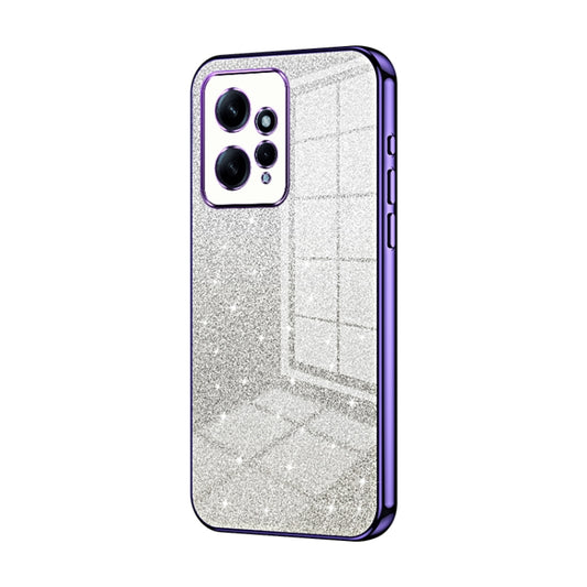 Gradient Glitter Powder Electroplated Phone Case, Series 7