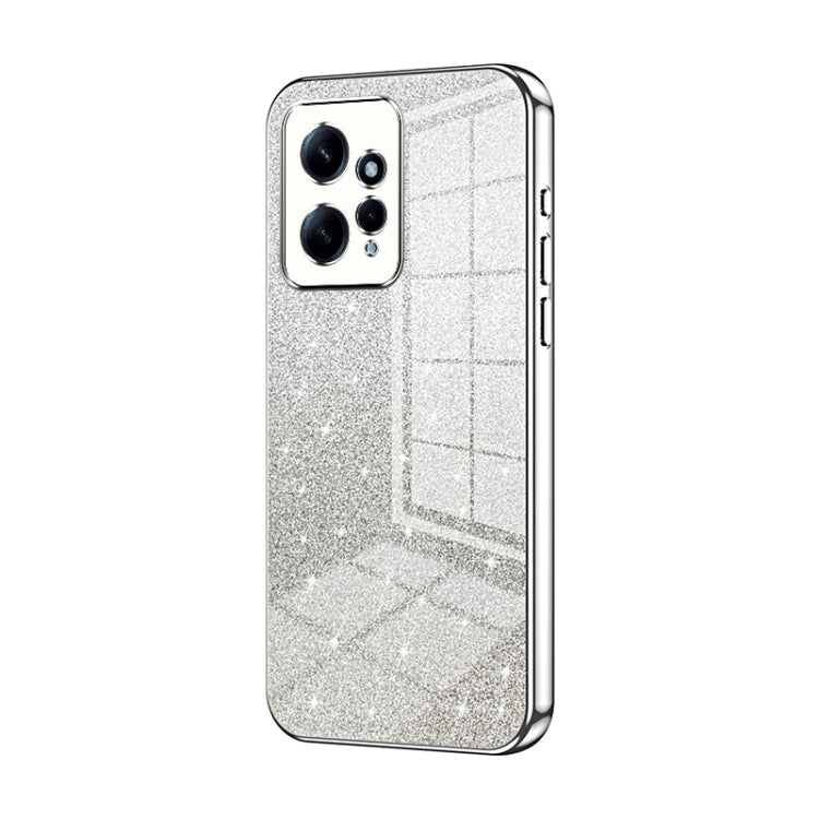 Gradient Glitter Powder Electroplated Phone Case