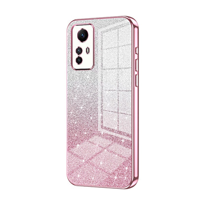 Gradient Glitter Powder Electroplated Phone Case