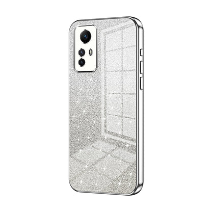 Gradient Glitter Powder Electroplated Phone Case