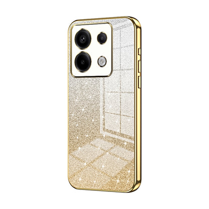 Gradient Glitter Powder Electroplated Phone Case