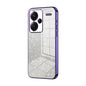 Gradient Glitter Powder Electroplated Phone Case, For Xiaomi Redmi Note 13 4G, For Xiaomi Redmi Note 13 5G, For Xiaomi Redmi Note 13 Pro+