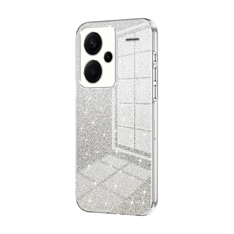 Gradient Glitter Powder Electroplated Phone Case, For Xiaomi Redmi Note 13 4G, For Xiaomi Redmi Note 13 5G, For Xiaomi Redmi Note 13 Pro+