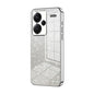 Gradient Glitter Powder Electroplated Phone Case, For Xiaomi Redmi Note 13 4G, For Xiaomi Redmi Note 13 5G, For Xiaomi Redmi Note 13 Pro+