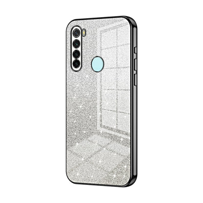 Gradient Glitter Powder Electroplated Phone Case, For Xiaomi Redmi Note 10 5G / Note 10T 5G, For Xiaomi Redmi Note 10 Pro 5G/Poco X3 GT, For Xiaomi Redmi Note 8 / Note 8 2021