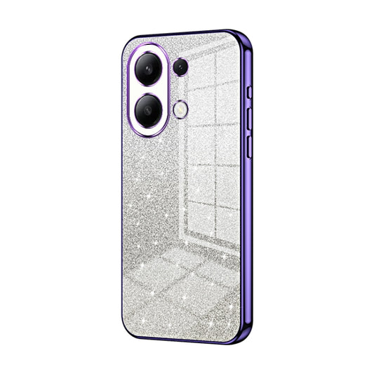 Gradient Glitter Powder Electroplated Phone Case