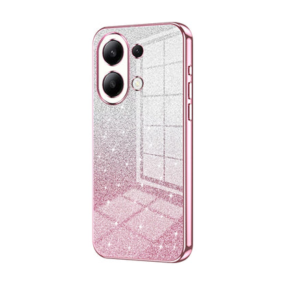 Gradient Glitter Powder Electroplated Phone Case