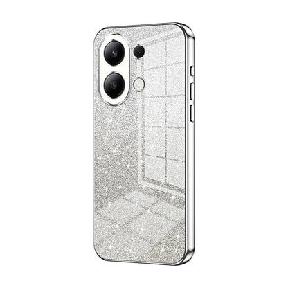 Gradient Glitter Powder Electroplated Phone Case