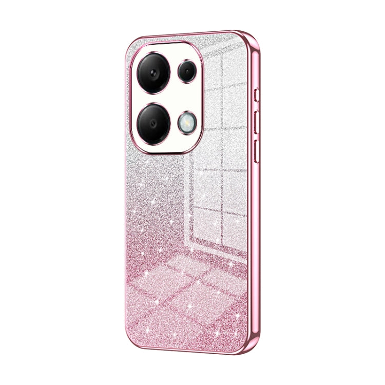 Gradient Glitter Powder Electroplated Phone Case, For Redmi Note 14 Pro 5G, For Redmi K70 Ultra, For Xiaomi Redmi Note 13 Pro 4G