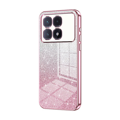 Gradient Glitter Powder Electroplated Phone Case, For Redmi Note 14 Pro 5G, For Redmi K70 Ultra, For Xiaomi Redmi Note 13 Pro 4G