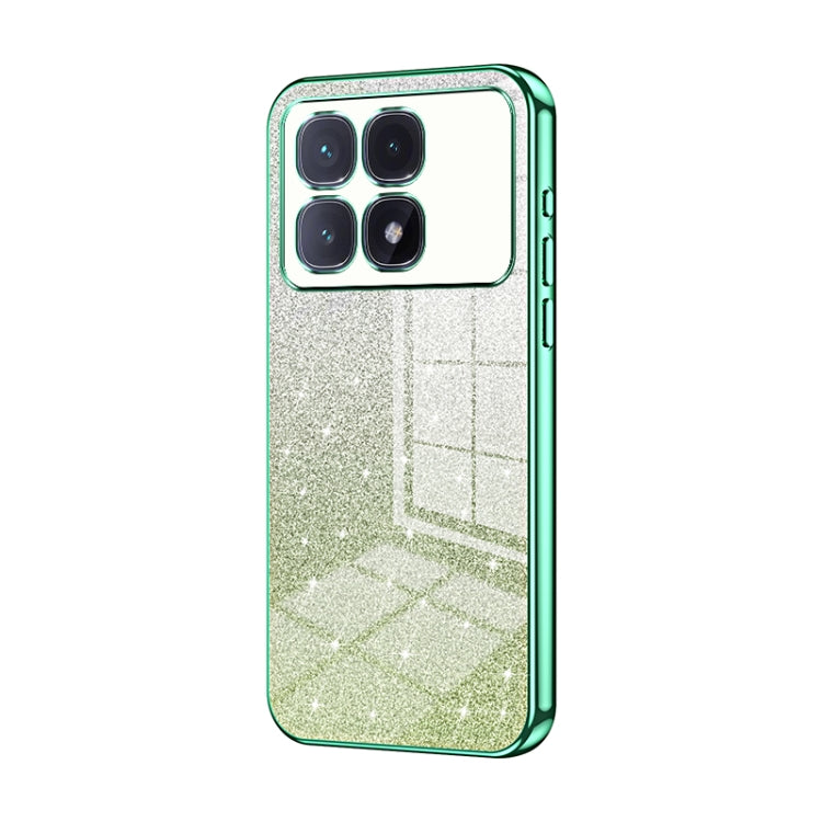 Gradient Glitter Powder Electroplated Phone Case, For Redmi Note 14 Pro 5G, For Redmi K70 Ultra, For Xiaomi Redmi Note 13 Pro 4G