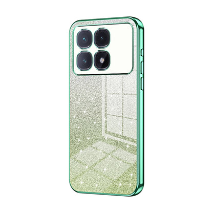 Gradient Glitter Powder Electroplated Phone Case, For Redmi Note 14 Pro 5G, For Redmi K70 Ultra, For Xiaomi Redmi Note 13 Pro 4G