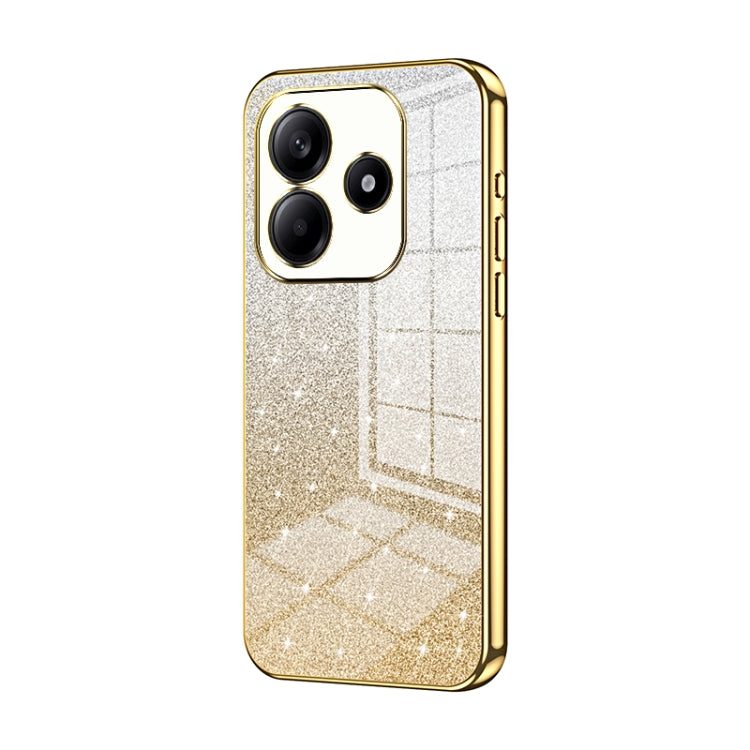 Gradient Glitter Powder Electroplated Phone Case
