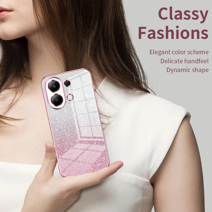 Gradient Glitter Powder Electroplated Phone Case, For Xiaomi Redmi Note 11T Pro/Poco X4 GT, For Xiaomi Redmi Note 12R Pro, For Xiaomi Redmi Note 12 Turbo/Poco F5