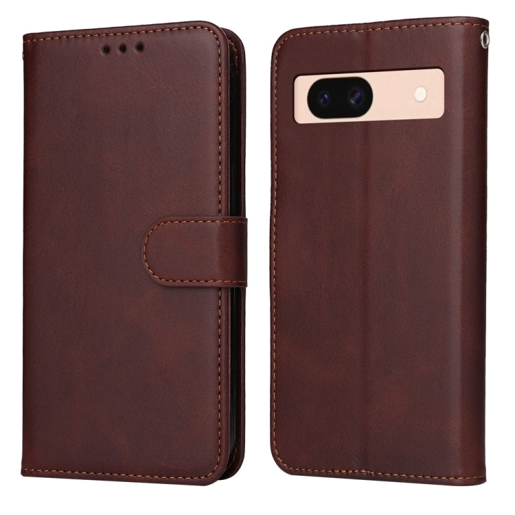 Classic Calf Texture Flip Leather Phone Case