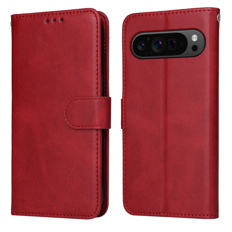 Classic Calf Texture Flip Leather Phone Case