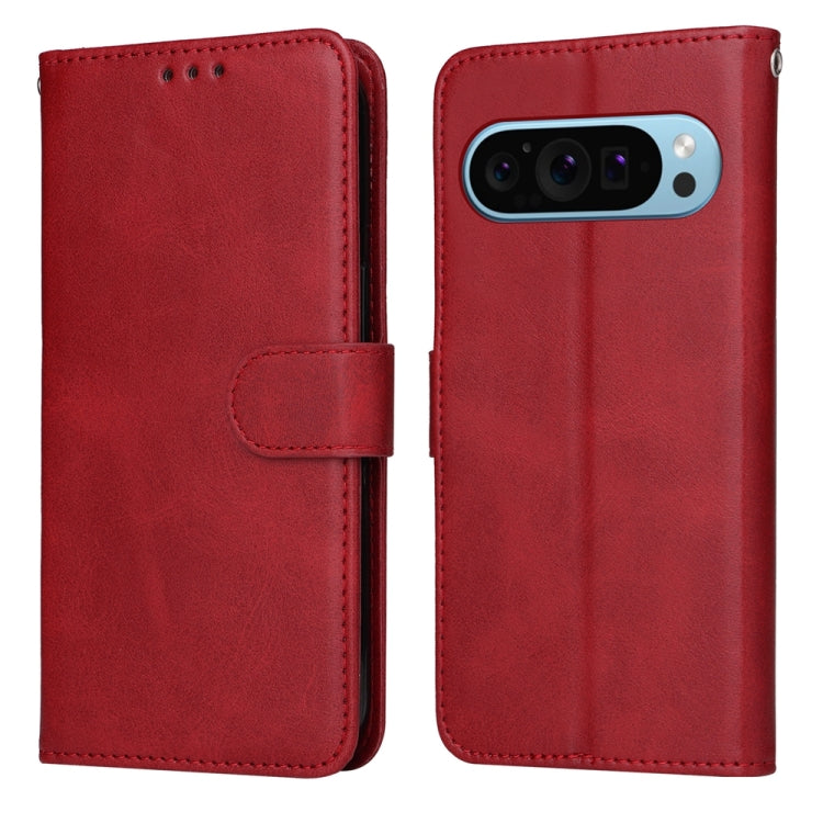 Classic Calf Texture Flip Leather Phone Case