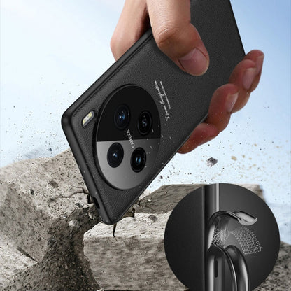 GKK Precision Hole Ultra-thin Full Coverage Leather Phone Case, For vivo X100 Pro, For vivo X100