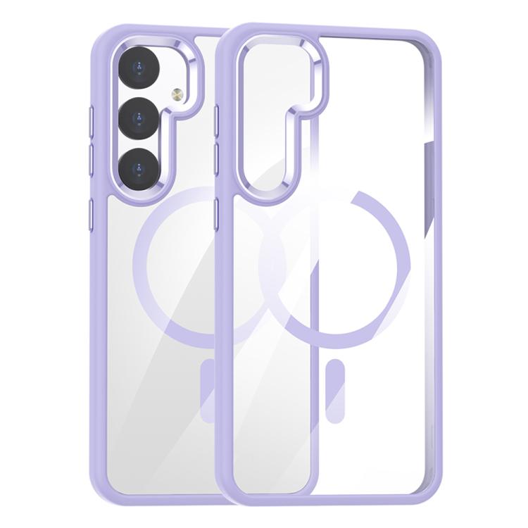 MagSafe Anti-fingerprint Highly Transparent PC Phone Case, For Samsung Galaxy S25 5G, For Samsung Galaxy S25+ 5G, For Samsung Galaxy S25 Ultra 5G, For Samsung Galaxy S24 Ultra 5G, For Samsung Galaxy S24+ 5G