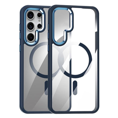 MagSafe Anti-fingerprint Highly Transparent PC Phone Case, For Samsung Galaxy S25 5G, For Samsung Galaxy S25+ 5G, For Samsung Galaxy S25 Ultra 5G, For Samsung Galaxy S24 Ultra 5G, For Samsung Galaxy S24+ 5G