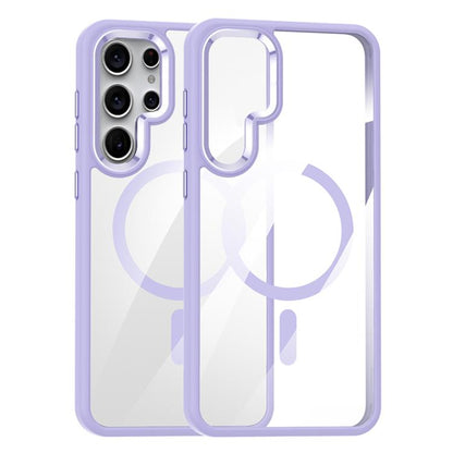 MagSafe Anti-fingerprint Highly Transparent PC Phone Case, For Samsung Galaxy S25 5G, For Samsung Galaxy S25+ 5G, For Samsung Galaxy S25 Ultra 5G, For Samsung Galaxy S24 Ultra 5G, For Samsung Galaxy S24+ 5G