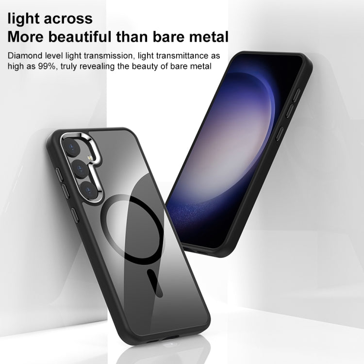 MagSafe Anti-fingerprint Highly Transparent PC Phone Case, For Samsung Galaxy S25 5G, For Samsung Galaxy S25+ 5G, For Samsung Galaxy S25 Ultra 5G, For Samsung Galaxy S24 Ultra 5G, For Samsung Galaxy S24+ 5G
