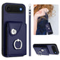 Organ Card Bag Ring Holder PU Phone Case with Lanyard, For iPhone 18 Pro / 17 Pro, For iPhone 18 Pro Max / 17 Pro Max, For iPhone 17, For iPhone Air