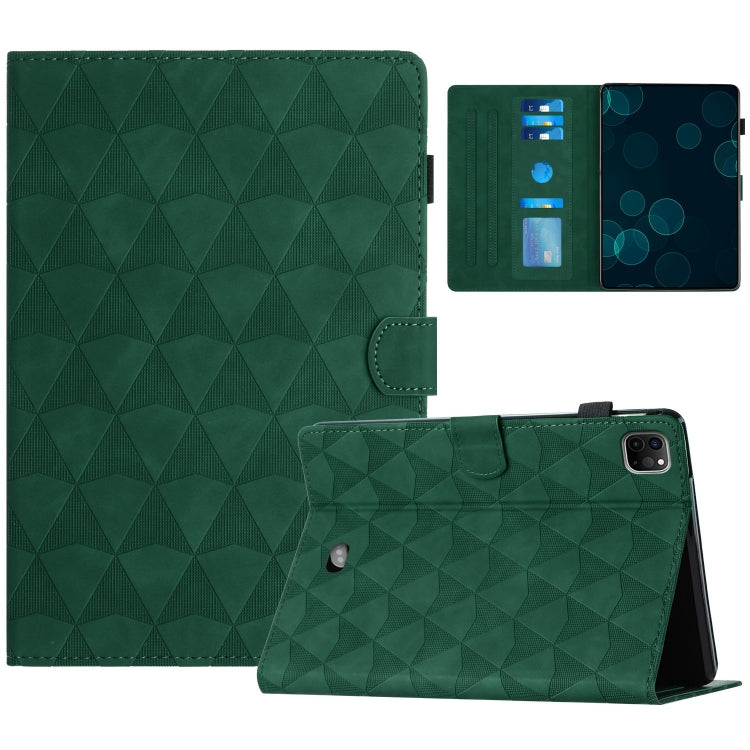 Diamond Texture Embossed Leather Smart Tablet Case