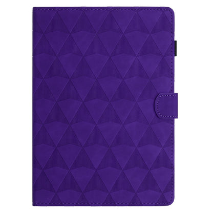 Diamond Texture Embossed Leather Smart Tablet Case