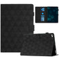 Diamond Texture Embossed Leather Smart Tablet Case