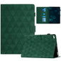 Diamond Texture Embossed Leather Smart Tablet Case