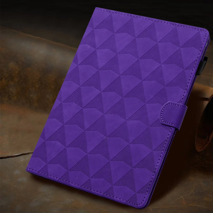 Diamond Texture Embossed Leather Smart Tablet Case