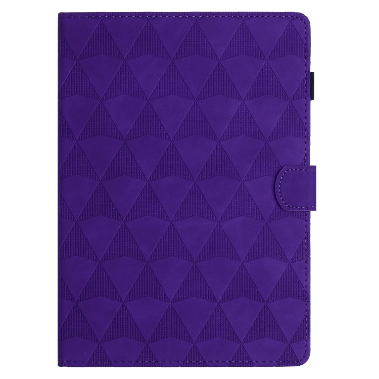 Diamond Texture Embossed Leather Smart Tablet Case