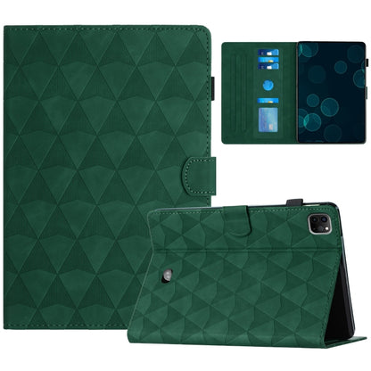 Diamond Texture Embossed Leather Smart Tablet Case