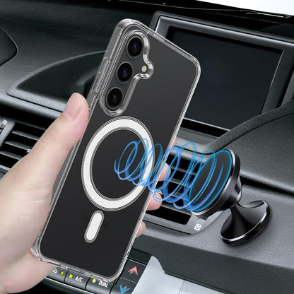 MagSafe Magnetic Acrylic TPU Phone Case, For Samsung Galaxy S26+ 5G, For Samsung Galaxy S26 Edge 5G, For Samsung Galaxy S26 Ultra 5G, For Samsung Galaxy S26 5G, For Samsung Galaxy S25 FE 5G, For Samsung Galaxy S25 Edge 5G, For Samsung Galaxy S25 5G    ...