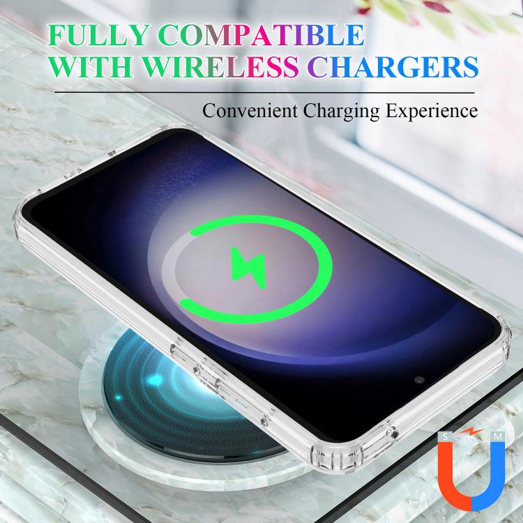 MagSafe Magnetic Acrylic TPU Phone Case, For Samsung Galaxy S26 FE 5G, For Samsung Galaxy S26+ 5G, For Samsung Galaxy S26 Edge 5G, For Samsung Galaxy S26 Ultra 5G, For Samsung Galaxy S26 5G, For Samsung Galaxy S25 FE 5G, For Samsung Galaxy S25 Edge 5G ...