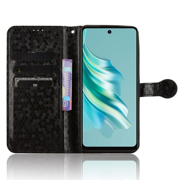 Honeycomb Dot Texture Leather Phone Case, For Tecno Spark 20, For Tecno Pop 8