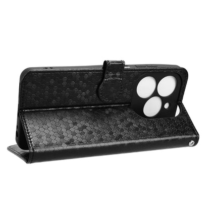 Honeycomb Dot Texture Leather Phone Case, For Tecno Spark 20, For Tecno Pop 8