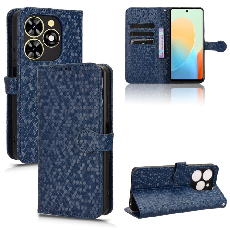 Honeycomb Dot Texture Leather Phone Case, For Tecno Pova 6 Pro, For Tecno Spark 20 Pro+ 4G, For Tecno Spark 20 Pro, For Tecno Spark Go 2024 / Spark 20C, For Tecno Spark 20