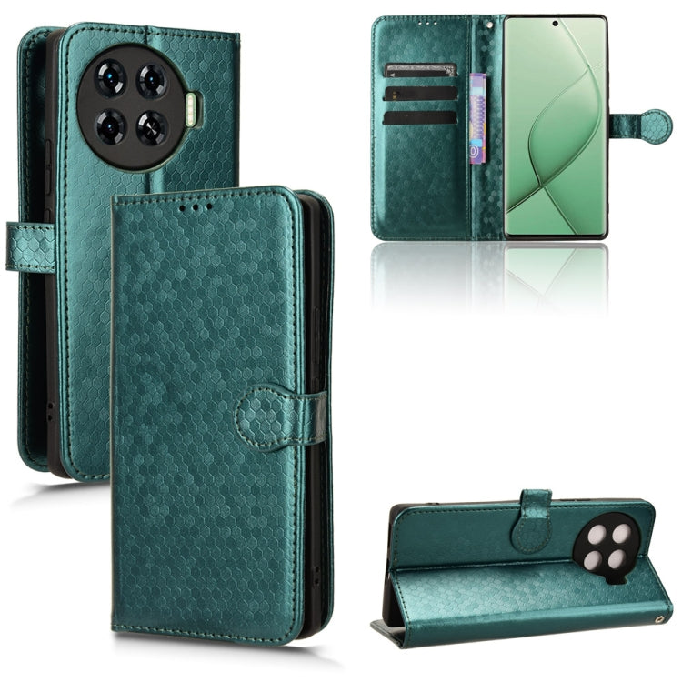 Honeycomb Dot Texture Leather Phone Case, For Tecno Pova 6 Pro, For Tecno Spark 20 Pro+ 4G, For Tecno Spark 20 Pro, For Tecno Spark Go 2024 / Spark 20C, For Tecno Spark 20