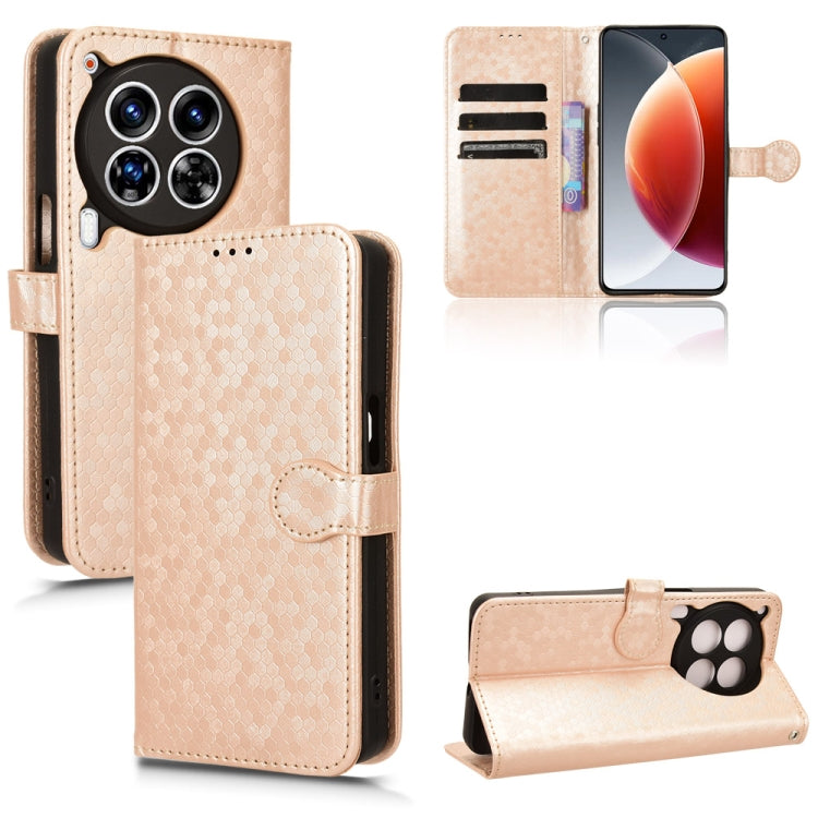 Honeycomb Dot Texture Leather Phone Case, Series 2