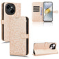 Honeycomb Dot Texture Leather Phone Case, For Tecno Pova 6 Neo 5G / Spark 30 5G, For Tecno Spark 30 Pro 4G, For Tecno Spark 30 4G, For Tecno Spark Go 2025 / Spark Go 1