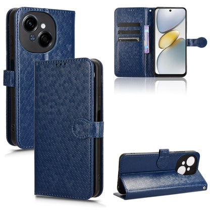 Honeycomb Dot Texture Leather Phone Case, For Tecno Pova 6 Neo 5G / Spark 30 5G, For Tecno Spark 30 Pro 4G, For Tecno Spark 30 4G, For Tecno Spark Go 2025 / Spark Go 1