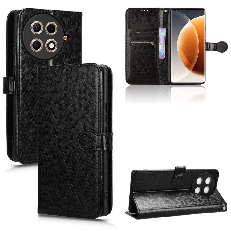 Honeycomb Dot Texture Leather Phone Case, For Tecno Pova Curve 5G, For Tecno Camon 40 Pro 4G / 5G, For Tecno Camon 40 Premier, For Tecno Camon 30s / 30s Pro