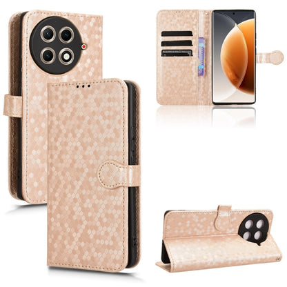 Honeycomb Dot Texture Leather Phone Case, For Tecno Pova Curve 5G, For Tecno Camon 40 Pro 4G / 5G, For Tecno Camon 40 Premier, For Tecno Camon 30s / 30s Pro