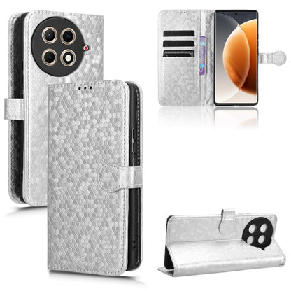 Honeycomb Dot Texture Leather Phone Case, For Tecno Pova Curve 5G, For Tecno Camon 40 Pro 4G / 5G, For Tecno Camon 40 Premier, For Tecno Camon 30s / 30s Pro