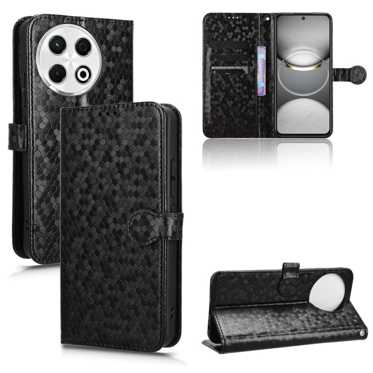 Honeycomb Dot Texture Leather Phone Case, For Tecno Pova 6 Neo 5G / Spark 30 5G, For Tecno Spark 30 Pro 4G, For Tecno Spark 30 4G, For Tecno Spark Go 2025 / Spark Go 1