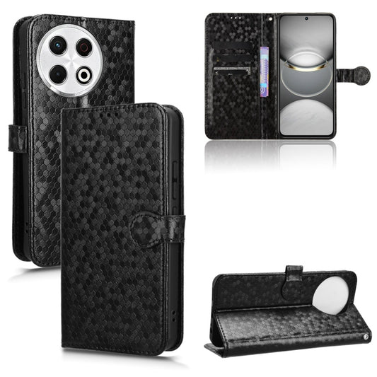 Honeycomb Dot Texture Leather Phone Case, For Tecno Spark 30 Pro 4G, For Tecno Spark 30 4G, For Tecno Spark Go 2025 / Spark Go 1, For Tecno Spark 30C 4G